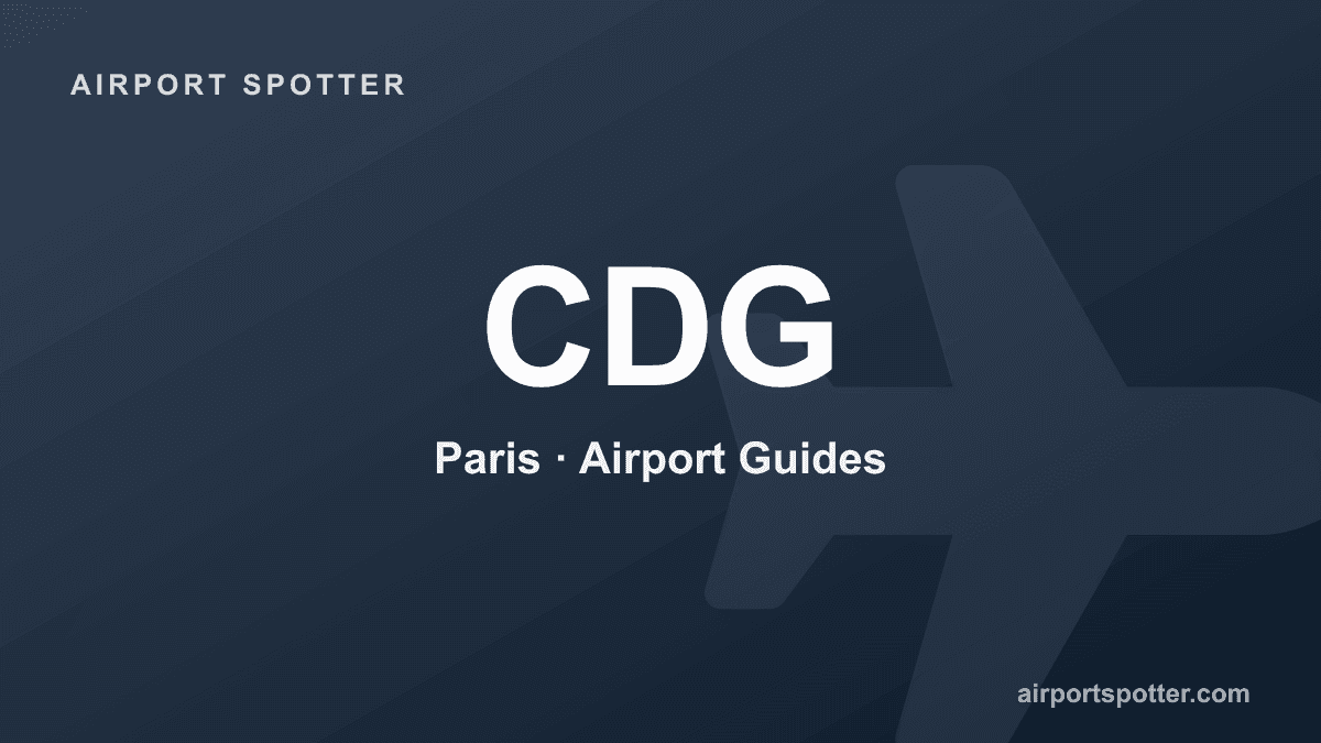 Long Layover at Paris Charles de Gaulle (CDG): Sleep, Shower & What to Do