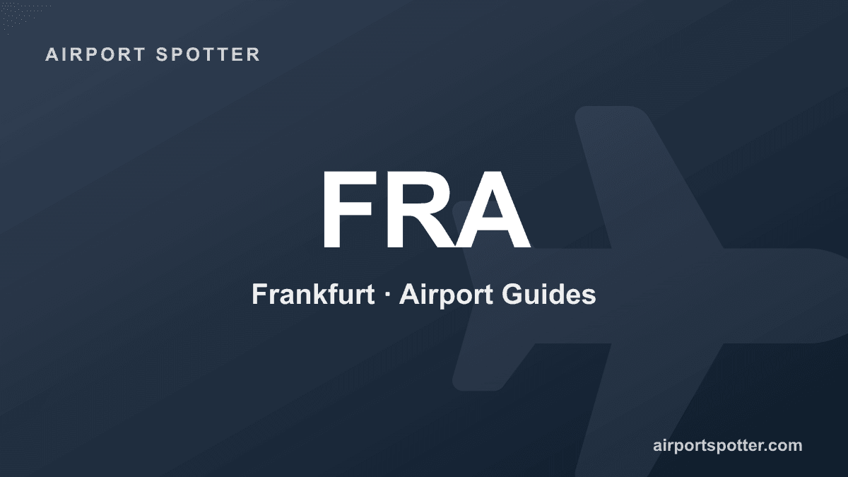 Long Layover at Frankfurt Airport (FRA): Sleep, Shower & What to Do